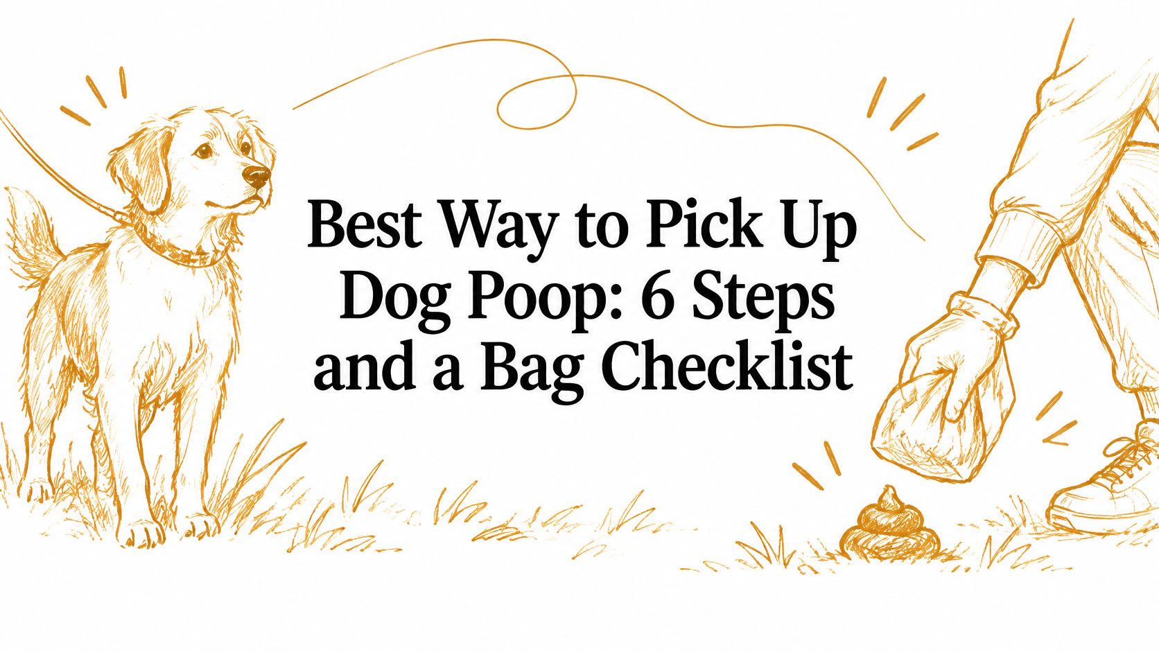Best Way to Pick Up Dog Poop: 6 Steps and a Bag Checklist