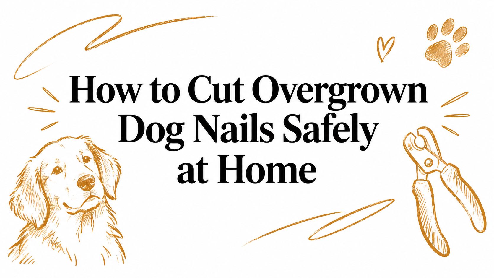 How to Cut Overgrown Dog Nails Safely at Home