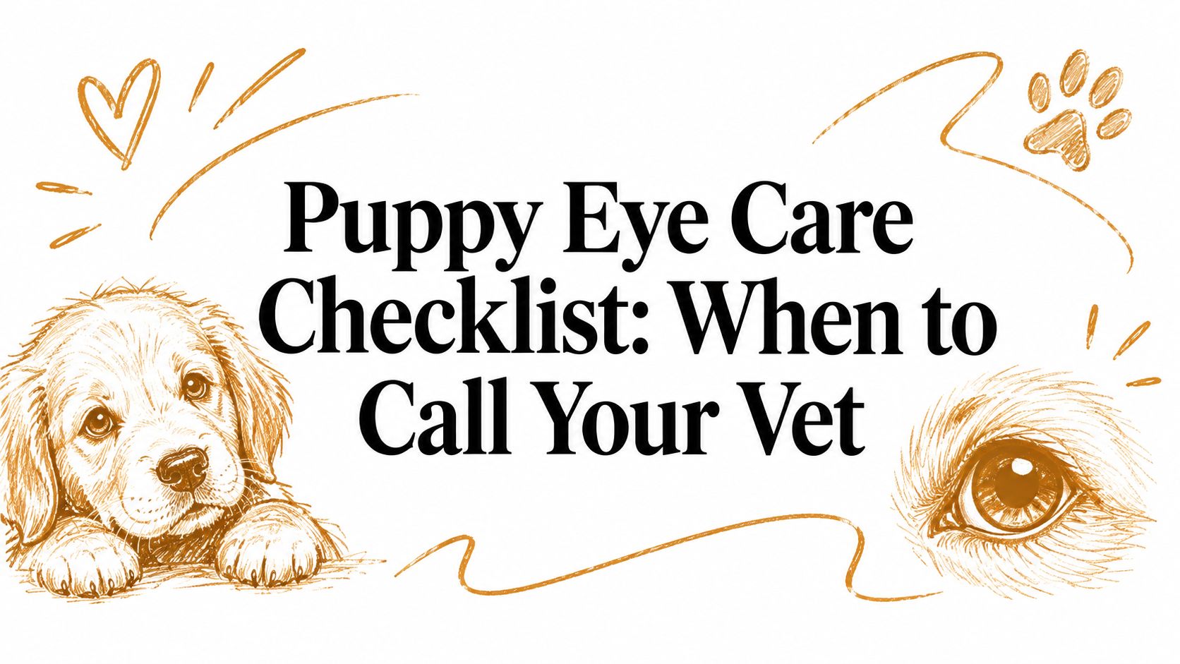 Checklist per la Cura degli Occhi dei Cuccioli: Quando Contattare il Veterinario